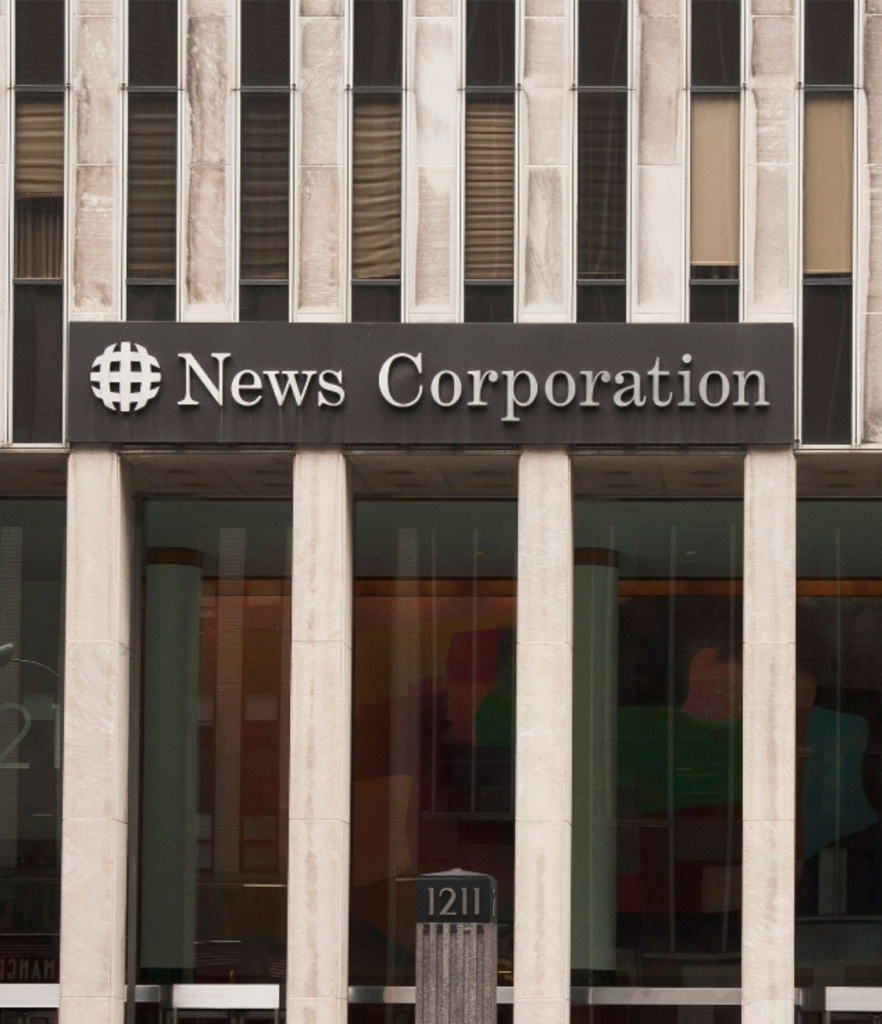 News Corp – Inter-group benchmarking