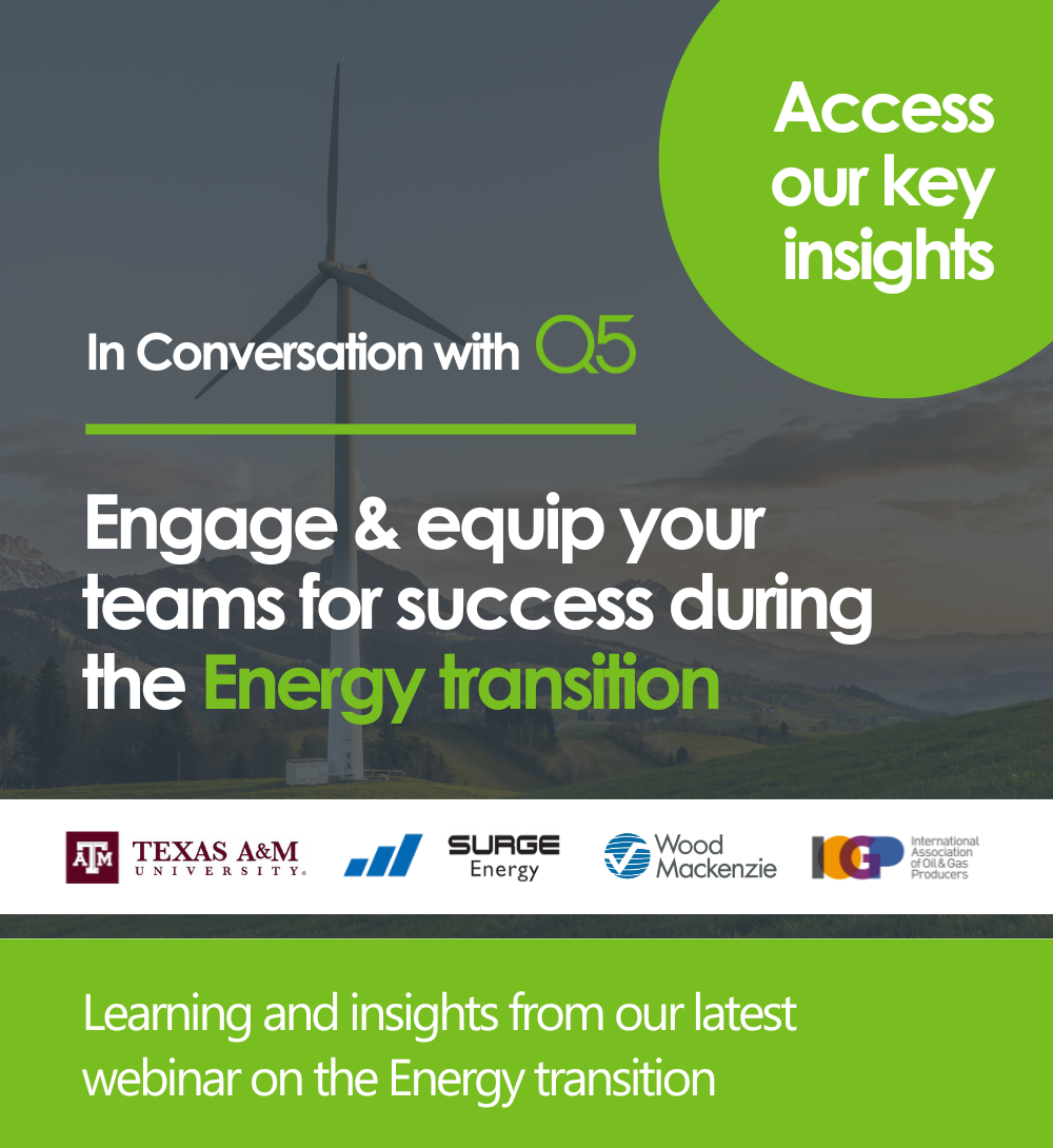 How to engage & equip your teams for success during the Energy transition