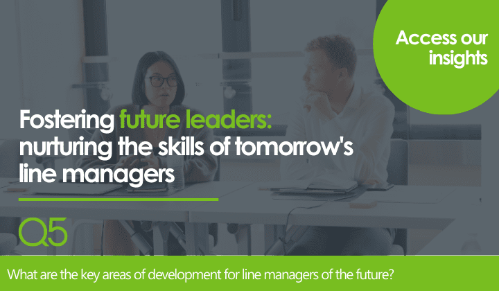 Developing line managers of the future