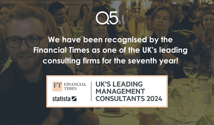 Q5: 7 years on FT’s Leading Consultancy list