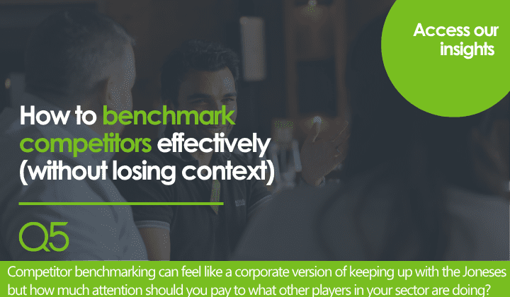 Avoiding the pitfalls of bad competitor benchmarking