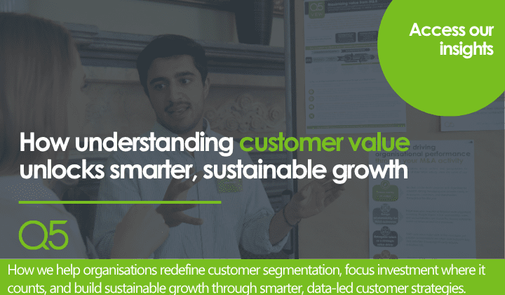 Rethinking customer value for growth