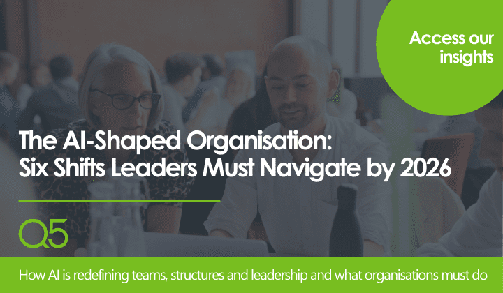The AI-Shaped Organisation: Six Shifts Leaders Must Navigate in 2026