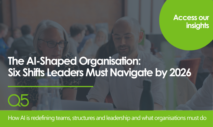 The AI-Shaped Organisation: Six Shifts Leaders Must Navigate in 2026