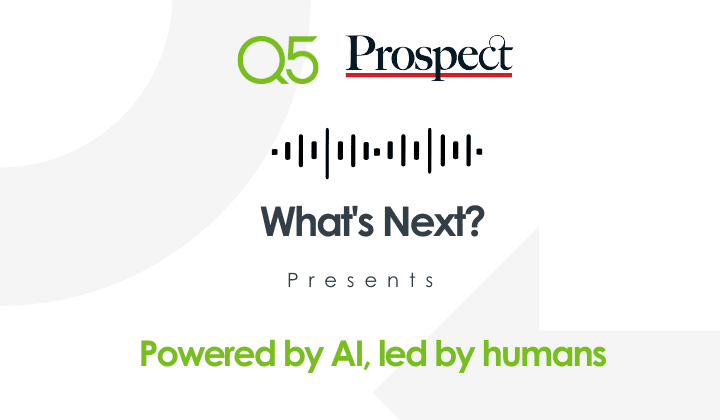 Powered by AI, led by humans