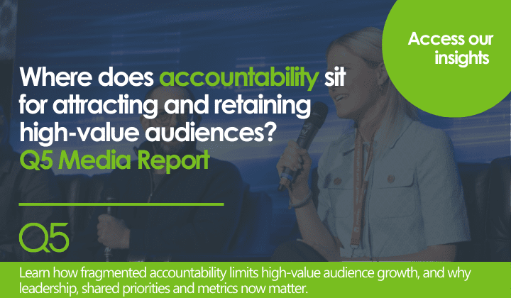 Who is accountable for high-value audience growth?