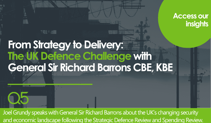 Leading through security and defence change