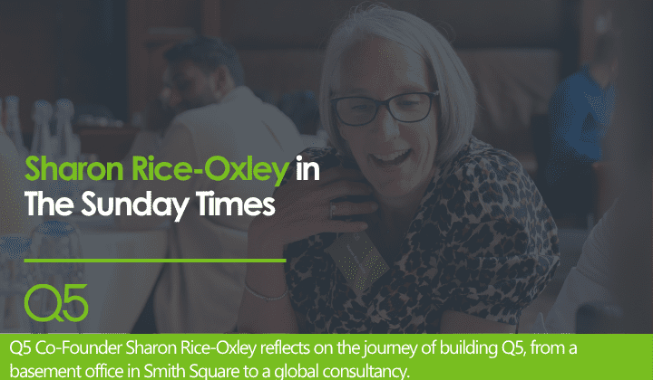 Sharon Rice-Oxley in The Sunday Times